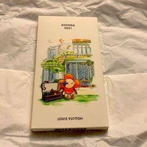 Authentic LV 2021 Pocket Weekly Agenda Refill